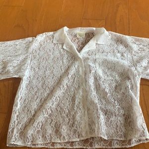 Cute button down short sleeve shirt